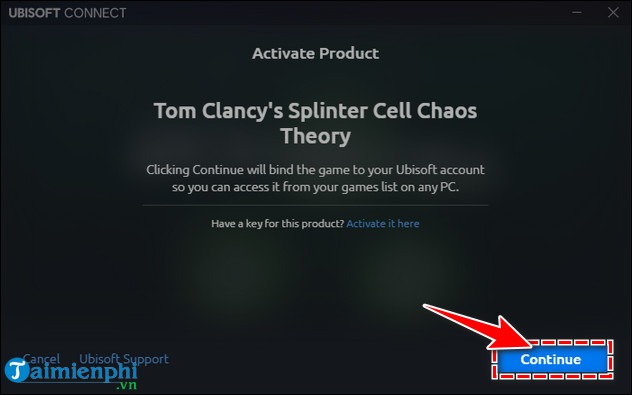 cach tai va choi mien phi game tom clancy s splinter cell chaos theory tren PC