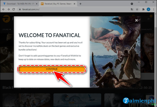 how to sign up for fanatical fanatical bang for facebook