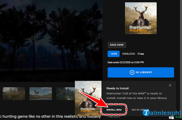cach tai va cai thehunter call of the wild mien phi