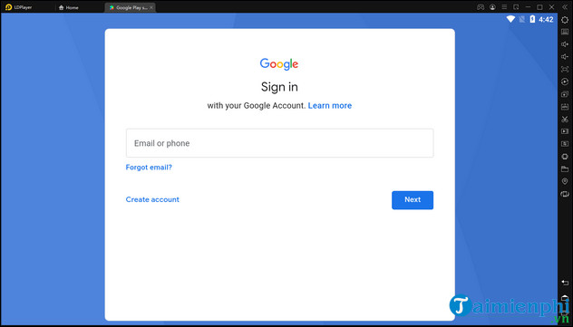 fix loi man hinh trang khi vao Google Play tren ldplayer android 7.1