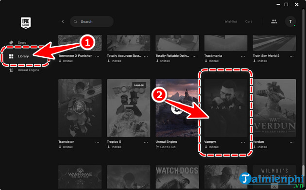 Cách cài đặt và sửa chữa các trò chơi Vampyr miễn phí từ Cửa hàng Play Epic