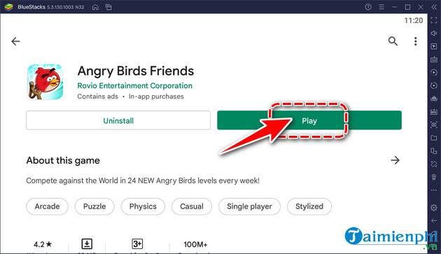 how to fix angry birds friends on computer