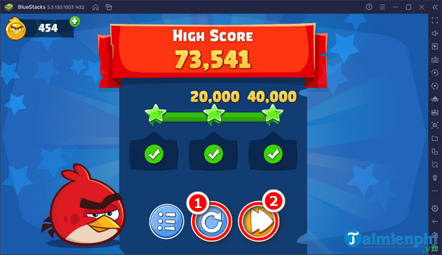 how to play angry birds friends on pc