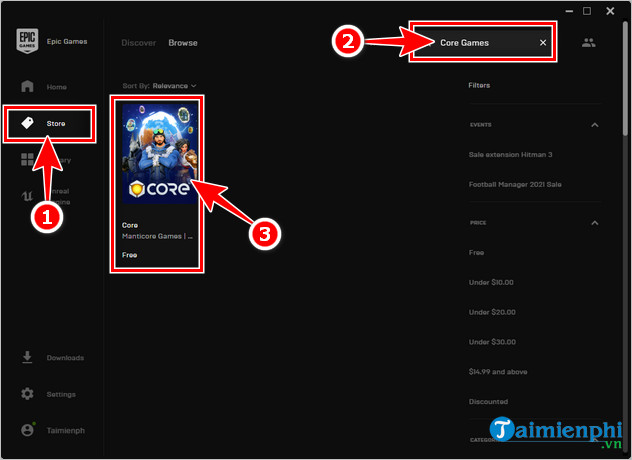 download core games tren pc