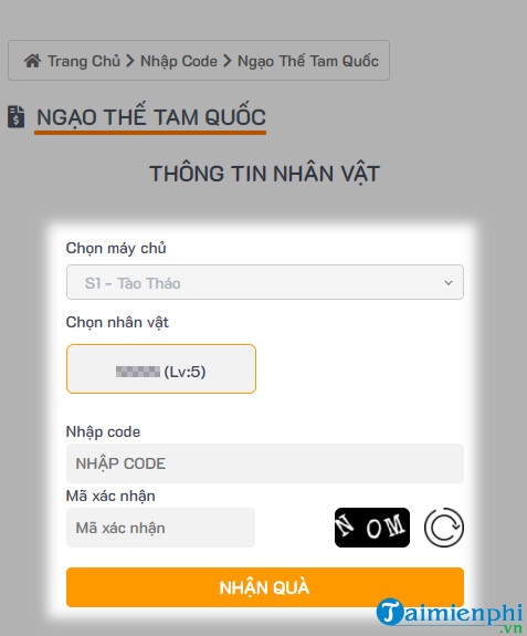 how to log in via tang giftcode clams in every country