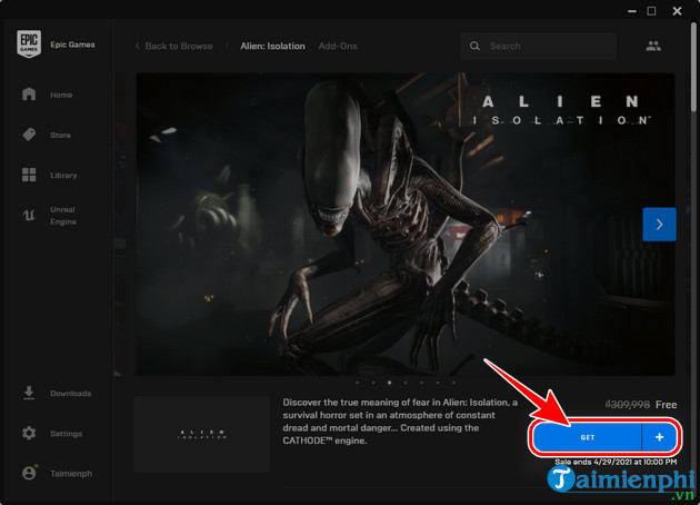 cach cai dat va choi game alien isolation mien phi