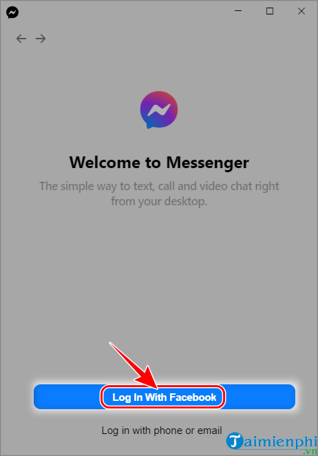 Cách cài đặt và sử dụng Messenger cho PC