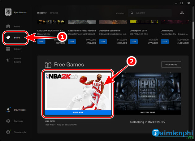 cach tai va choi game nba 2k21 mien phi tren may tinh
