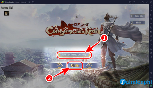 How to install and install mobile gosu on PC in BlueStacks