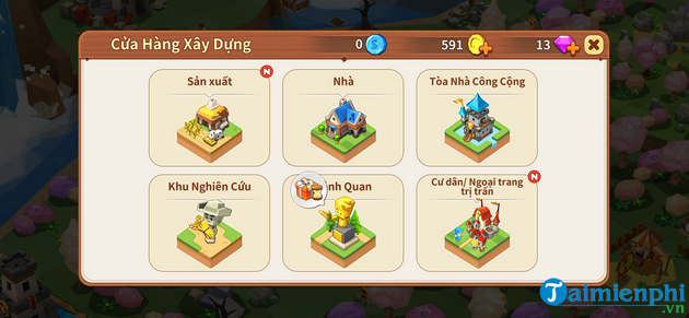 Cách đổi ngôn ngữ Tiếng Việt Fantasy City Garena