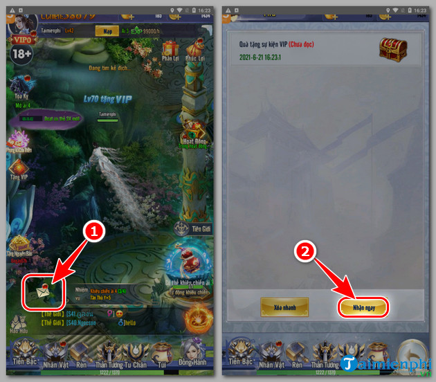How to use ghosts via tang code bach luyen Thanh than esgame