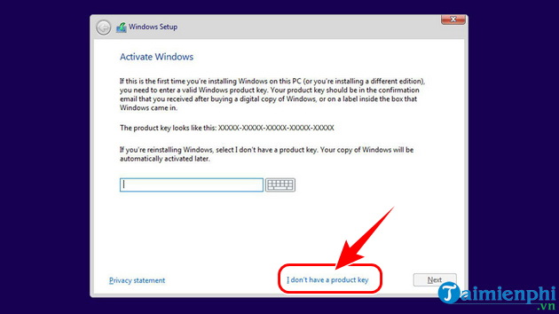 Cài đặt Windows 11
