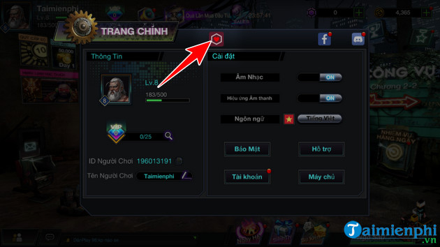 Cách nhập Code Battle Night Cyberpunk 5 Giftcode battle night cyberpunk