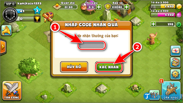 how to enter zingplay mobile loan code