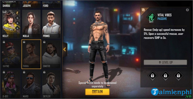 How to face vat thiva in free fire
