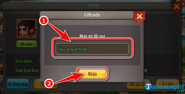 Danh sách Code Biệt Đội 3Q Mobile 6 cach nhan va nhap code biet doi 3q mobile