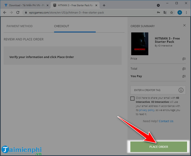 cach tai va cai dat hitman 3 access pass mien phi
