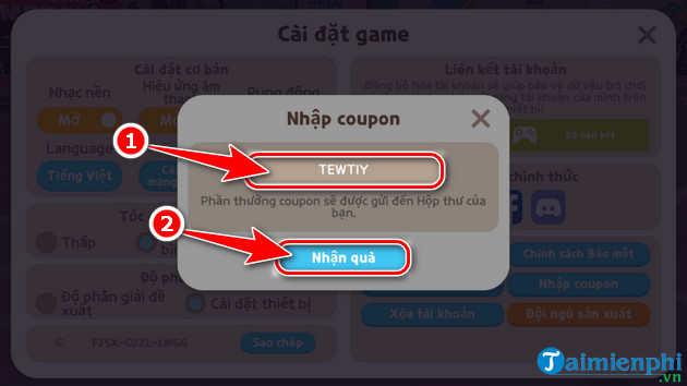 coupon play together code