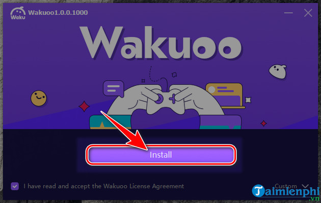 how to install and install wakuoo on pc