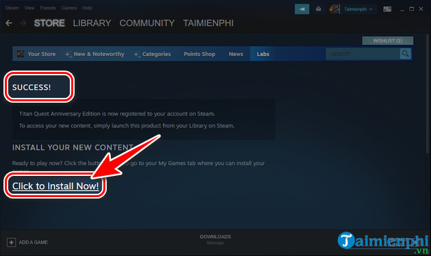cach tai va choi titan quest anniversary edition mien phi tren Steam