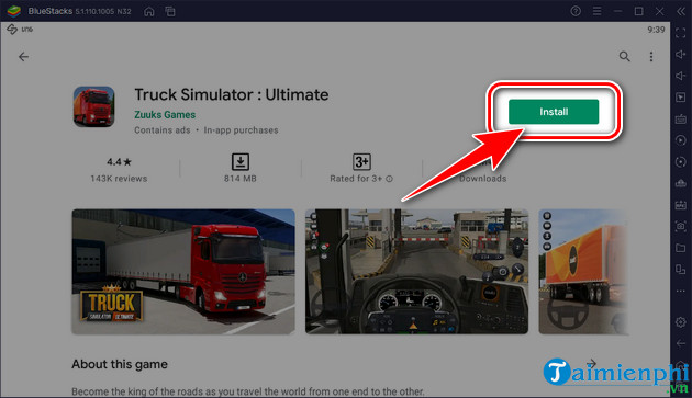 how to play truck simulator ultimate on BlueStacks