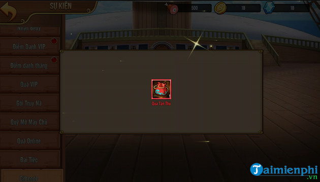 giftcode kho bau hai tac moi