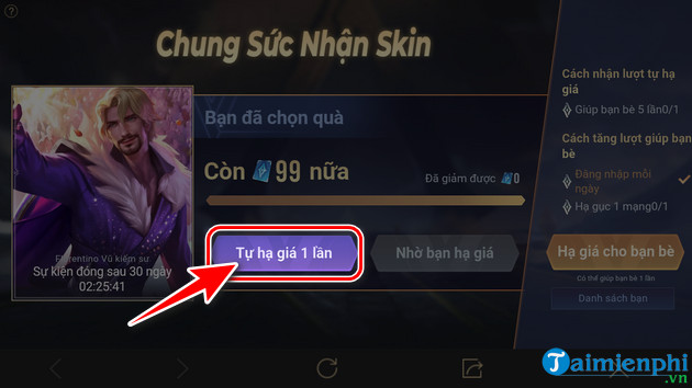 General event related to mobile, free skin, free 7