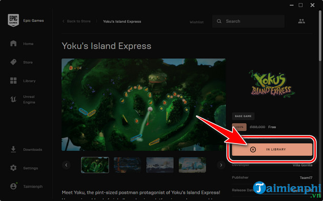 Free download game yoku s island express Epic Games Store