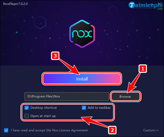 Cách cài đặt Nox 7 App Player