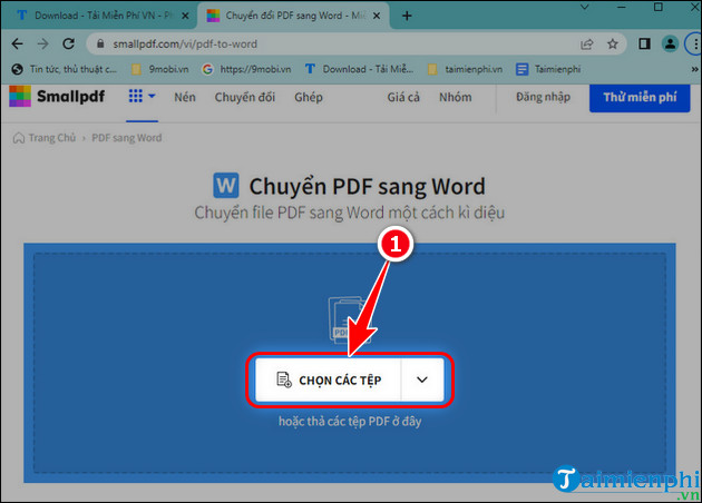cách chuyển PDF sang Word không bị lỗi font miễn phí trực tuyến