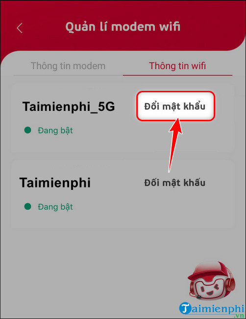 cach doi mat khau wifi tren myviettel