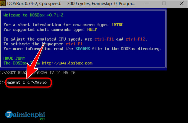 meo cai mario teaches typing tren pc