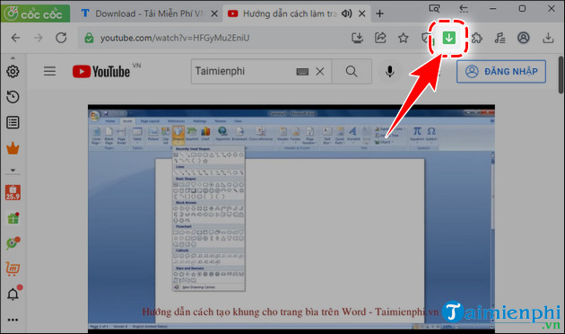 download nhac mp3 tren youtube ve may tinh