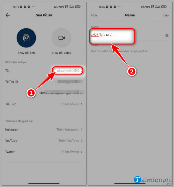 Cách đặt tên TikTok kí tự đặc biệt đẹp, chất