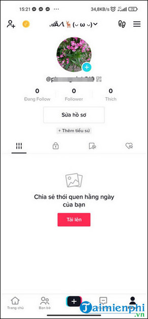 cach dat ten tiktok ki tu dac biet tren dien thoai