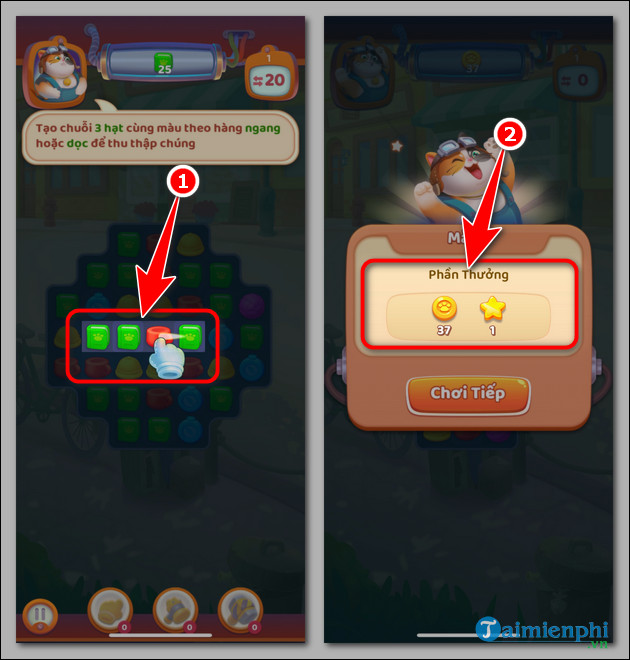 Cách chơi Mèo Du Ký ZingPlay 7 cach choi meo du ky zingplay tren iPhone