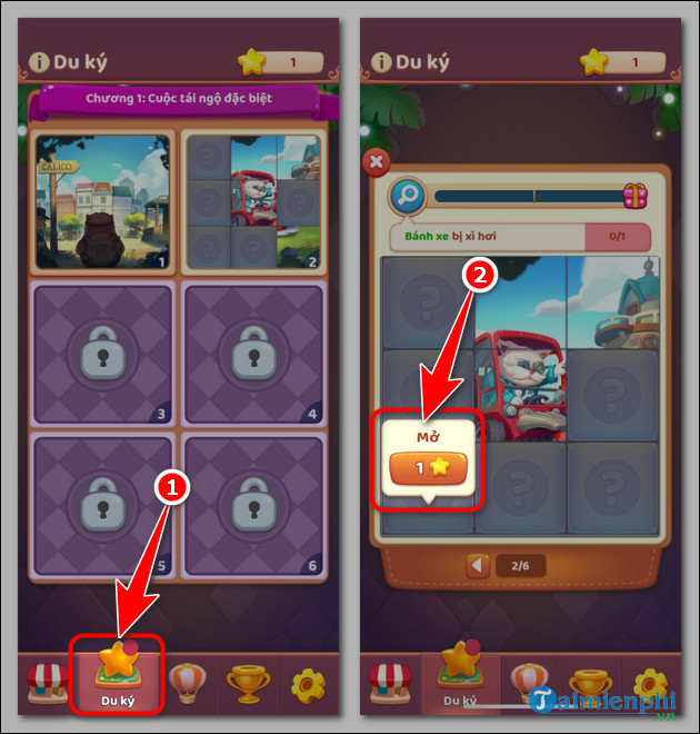 Cách chơi Mèo Du Ký ZingPlay 8 cach choi meo du ky zingplay tren dien thoai