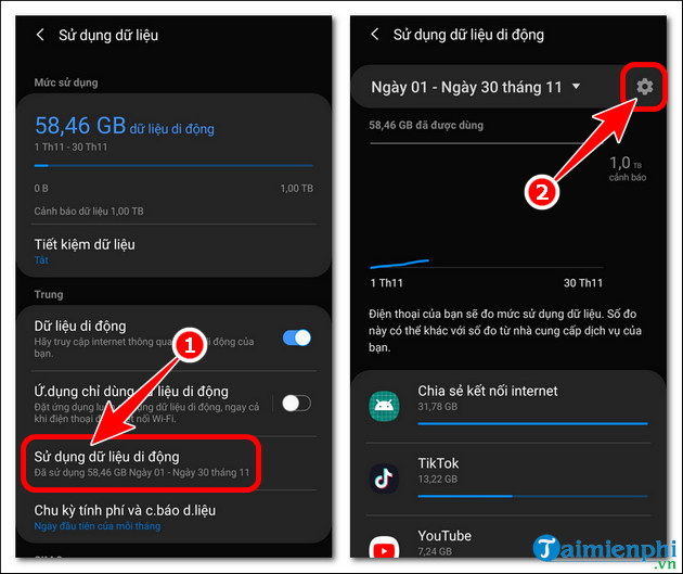 cach gioi han du lieu khi phat wifi tren dien thoai iOS