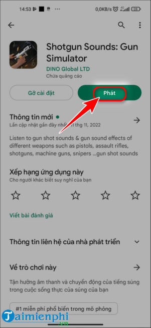 how to play shotgun sounds gun simulator on iOS