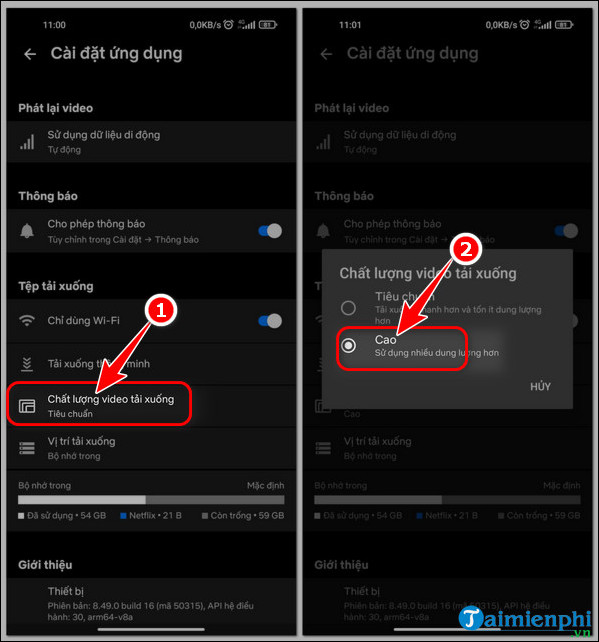 cach xem phim netflix chat luong cao tren iOS