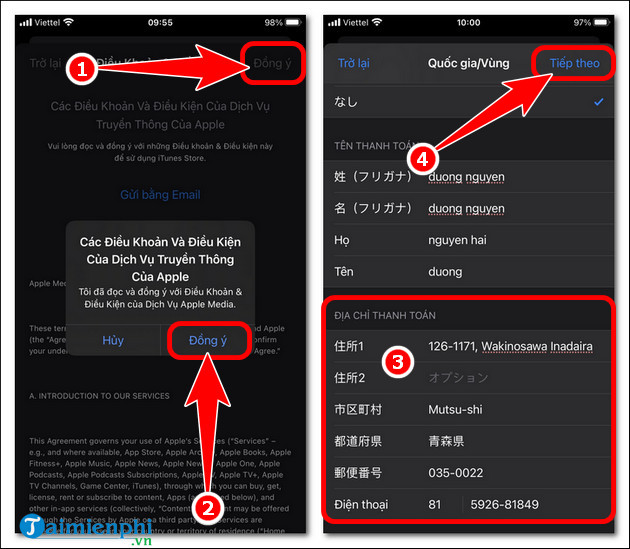 cach tai tiktok nhat ban tren dien thoai iOS