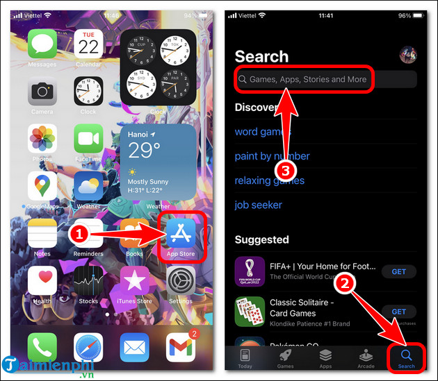cach tai va choi sword art online vs tren iPhone