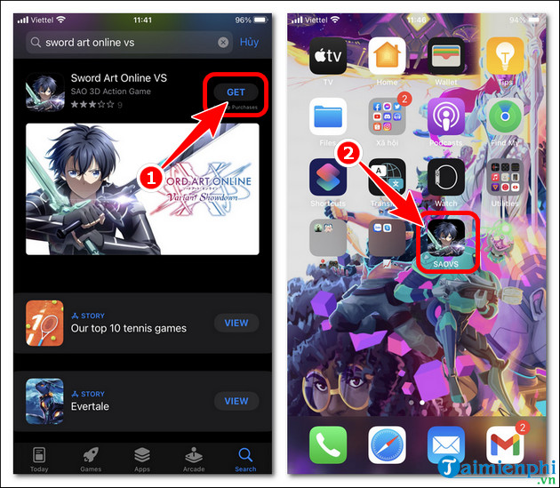 Cách Tải Và Chơi Sword Art Online Vs Trên Android, Ios