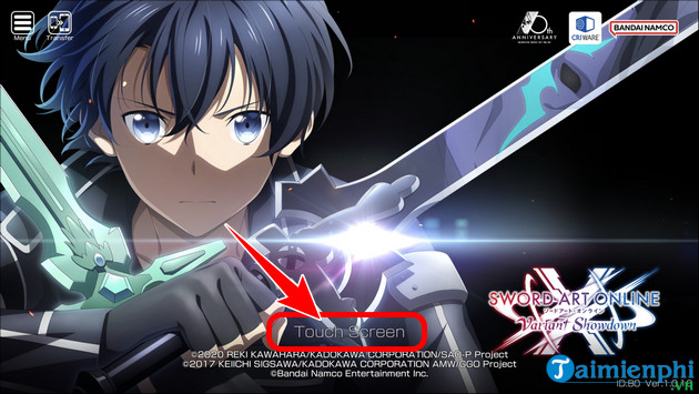 cach tai va choi sword art online vs tren mobile
