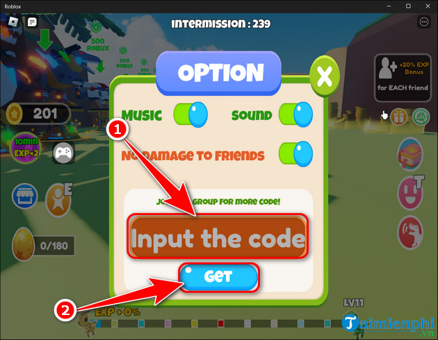 Tổng hợp Code Dinosaur City mới nhận Coin, EXP