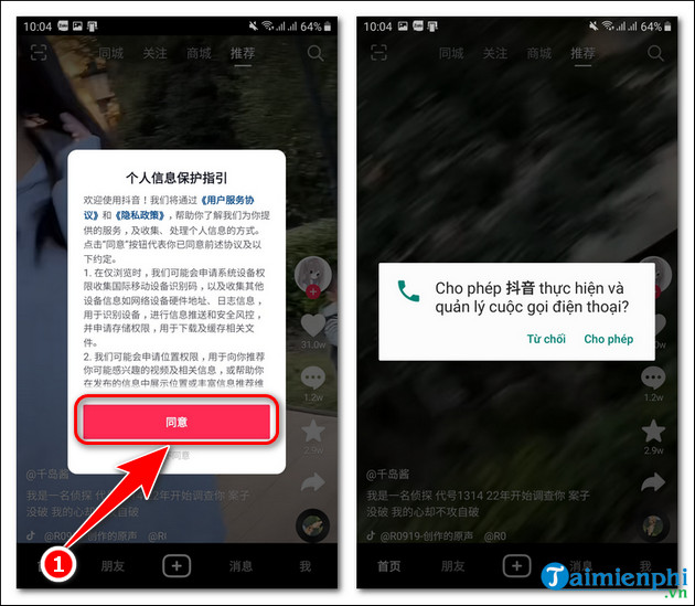 cach tai va cai tiktok trung quoc tren iOS
