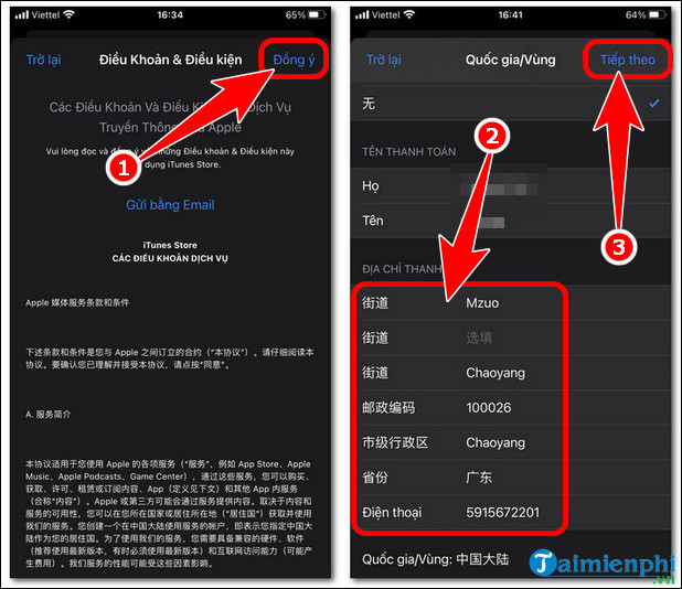 cach tai va cai tiktok trung quoc tren iPhone