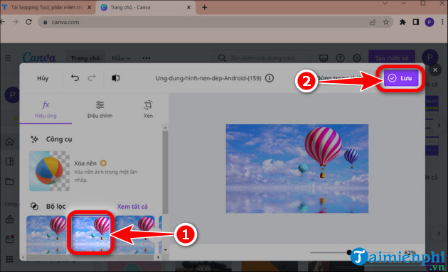 meo tao them watermark tren canva 