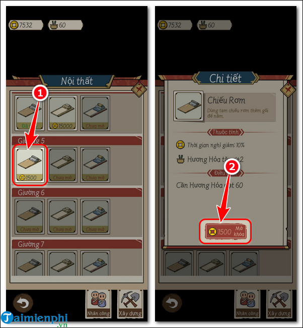 cach co them tang nhan tru tri online iOS