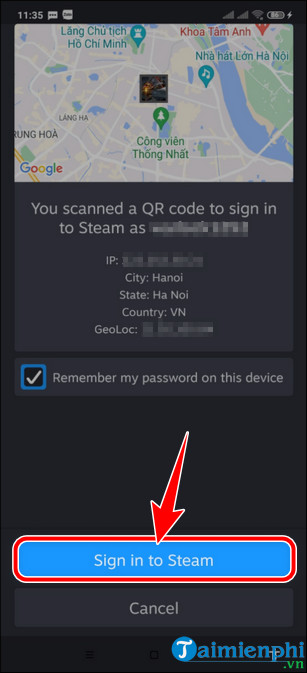 cach dang nhap steam pc bang ma qr 5